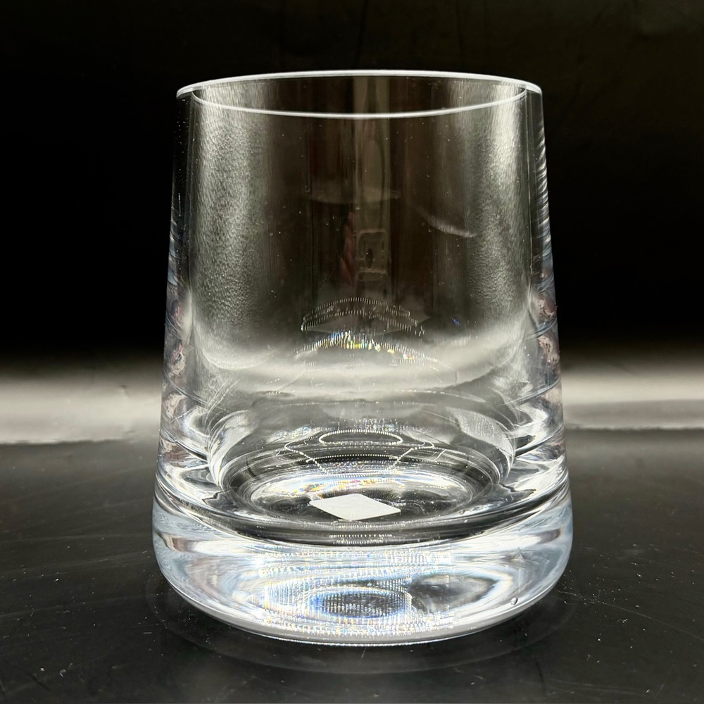 Crate & Barrel Alder‎ Glass Hurricane Candle Holder - 4.5" Small